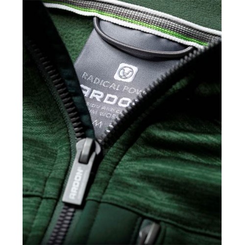 Pánska mikina ARDON®3DBreathe zelená melange Pánska mikina ARDON®3DBreathe zelená melange
